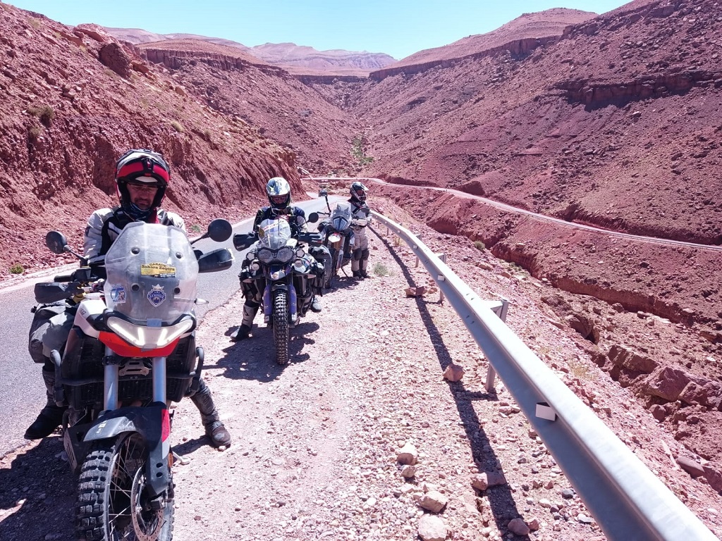 Voyage moto au Maroc - Les aventures de Michel, Ixtem Moto